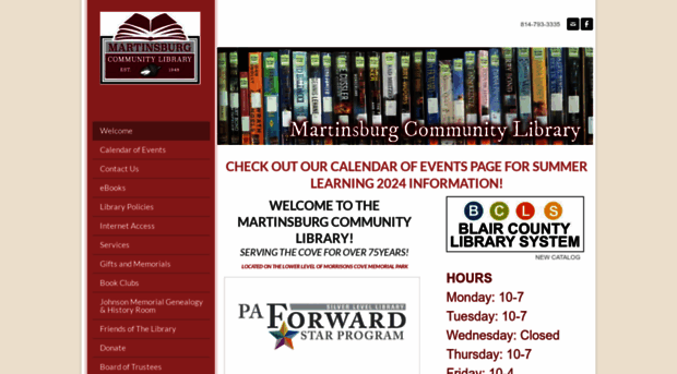 martinsburgcommunitylibrary.org