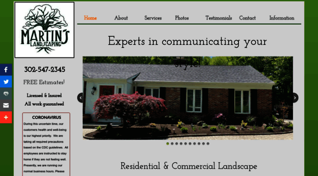 martinslandscaping.biz