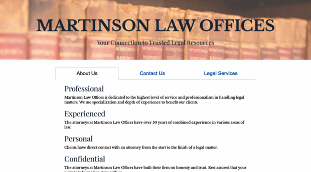 martinsonlawoffices.com