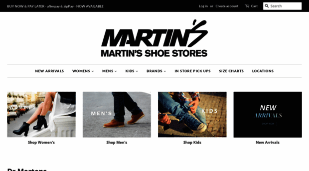 martinsshoestores.com