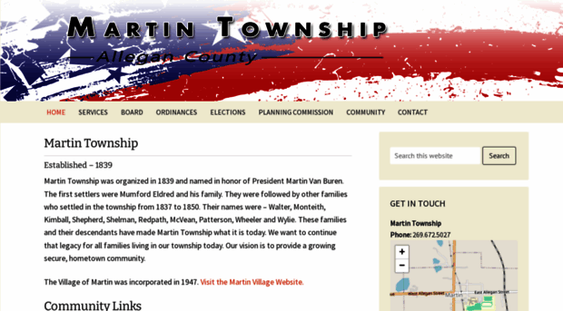 martintownship.org