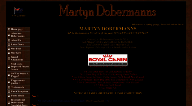 martyndobermanns.com