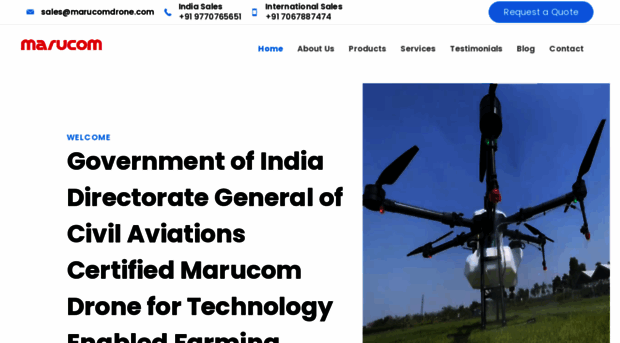 marucomdrone.com