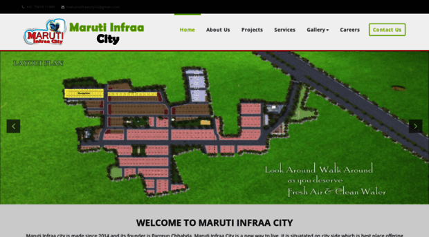 marutiinfraacity.com