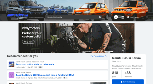 marutisuzukiforum.com