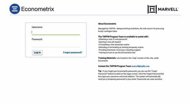 marvell.econometrix.com