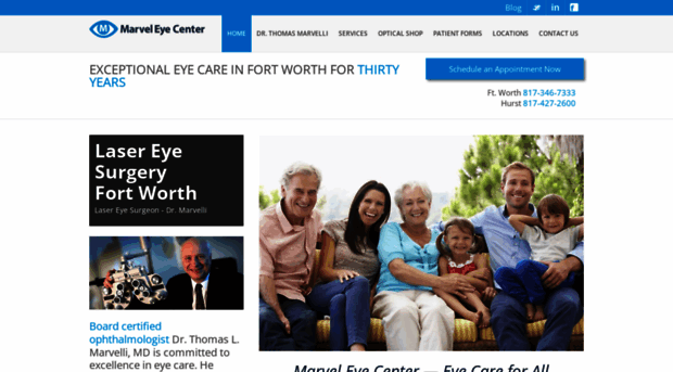 marvellieyecenter.com