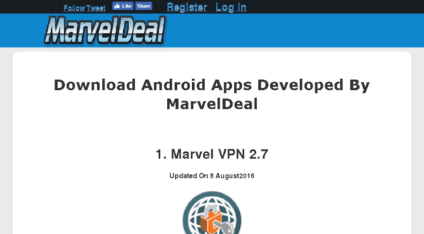 marvelvpn.marveldeal.com