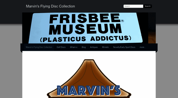 marvinsflyingdisccollection.com