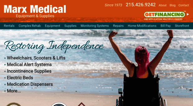 marxmedicalequipment.com