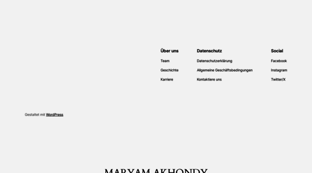 maryamakhondy.com