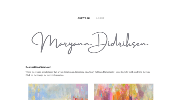 maryanndidriksen.com