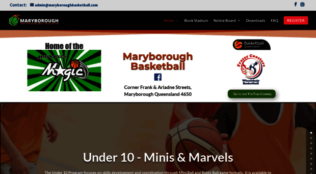 maryboroughbasketball.com