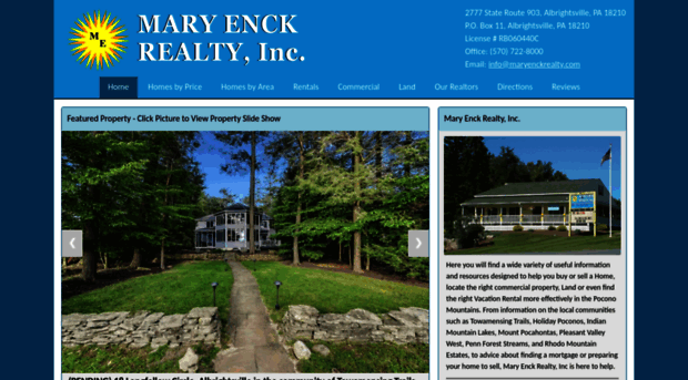 maryenckrealestate.com