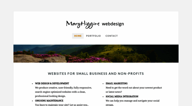 maryhigginswebdesign.com