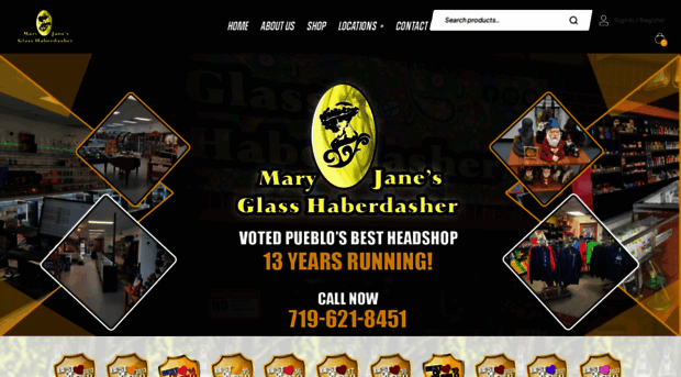 maryjanesglasshaberdasher.com