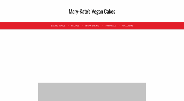 marykatesvegancakes.com