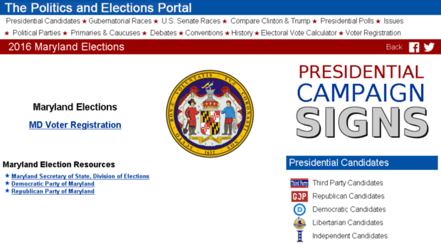 maryland.state-election.info