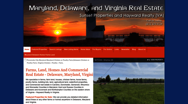 marylandanddelawarehomes.com