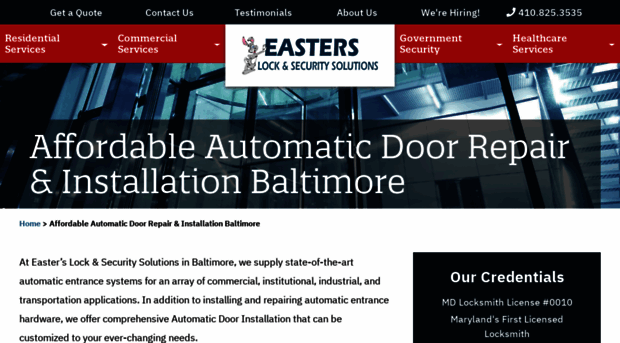 marylandautomaticdoor.com