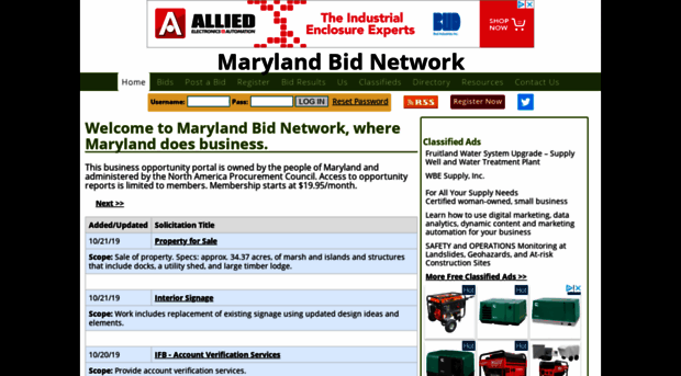 marylandbids.com