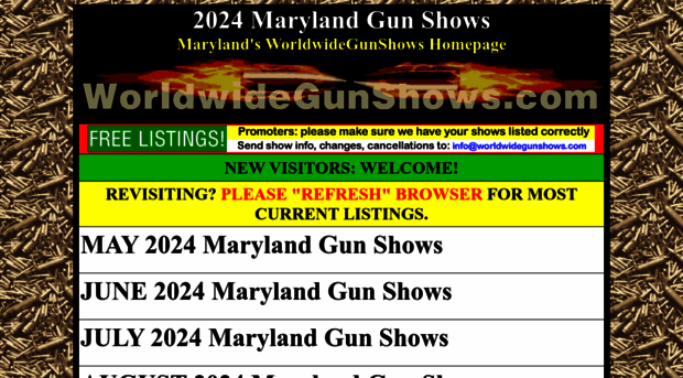 marylandgunshows.net