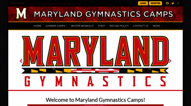 marylandgymnasticscamps.com