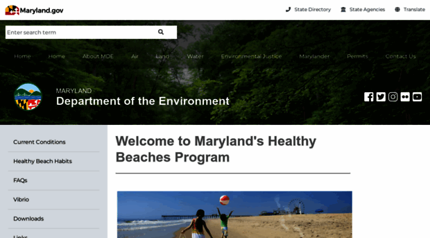 marylandhealthybeaches.com