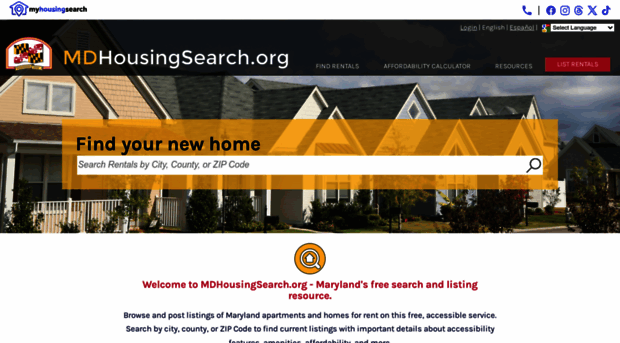 marylandhousingsearch.org