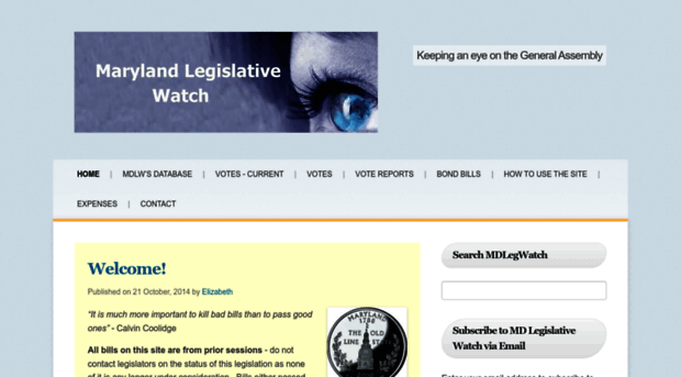 marylandlegislativewatch.com