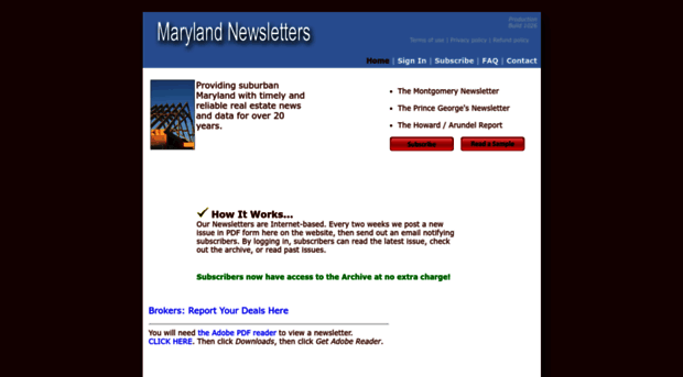 marylandnewsletters.com