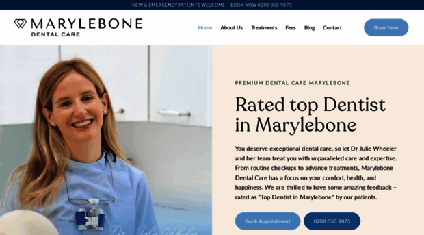 marylebone-dental.co.uk