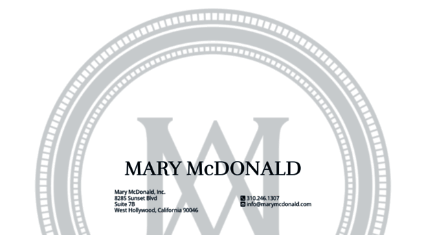 marymcdonald.com