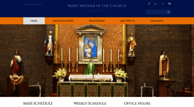 marymotherparish.org