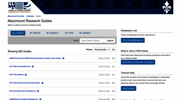 marymount.libguides.com