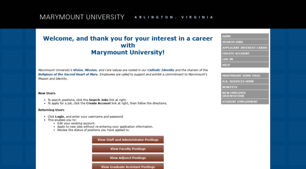 marymountjobs.com