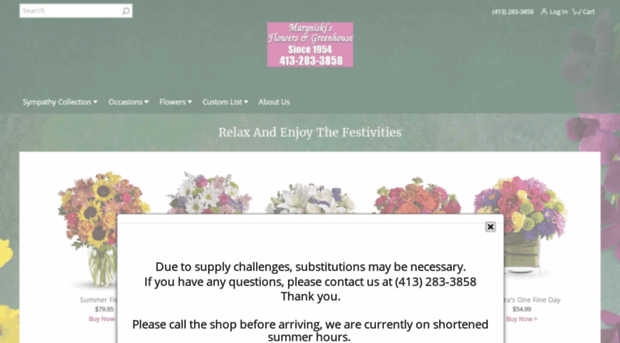 maryniskisflowers.com