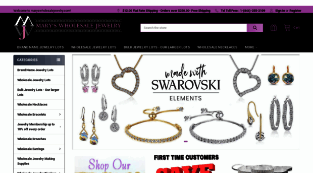 maryswholesalejewelry.com