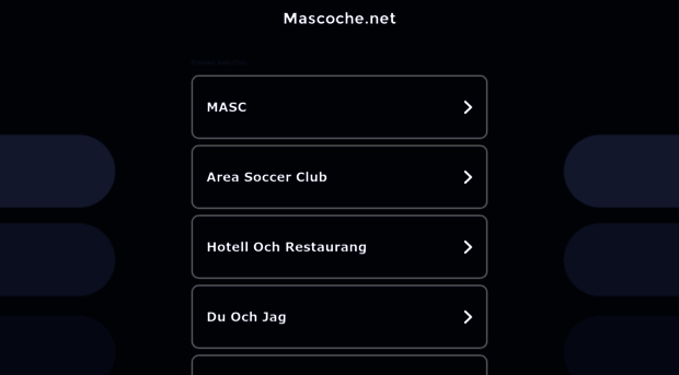 mascoche.net