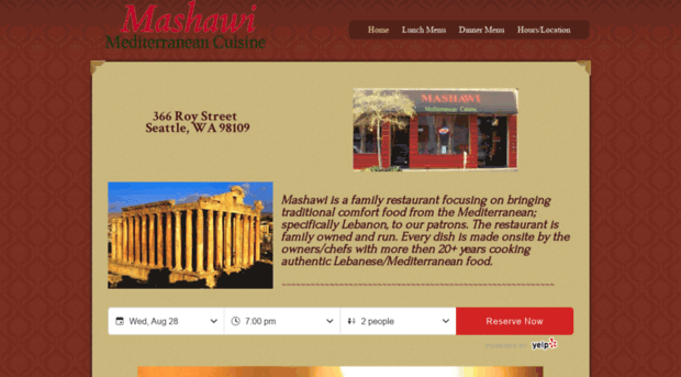 mashawirestaurant.com