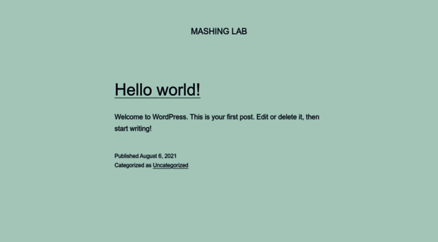 mashinglab.com
