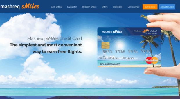 mashreqsmilescard.com