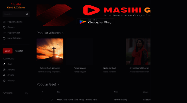 masihi-geet.com