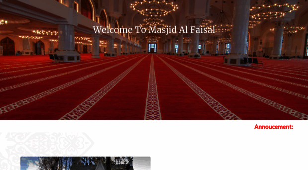 masjidalfaisal.com