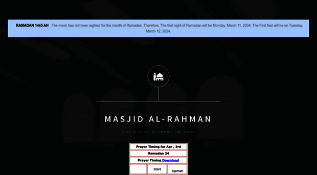 masjidalrahman.com