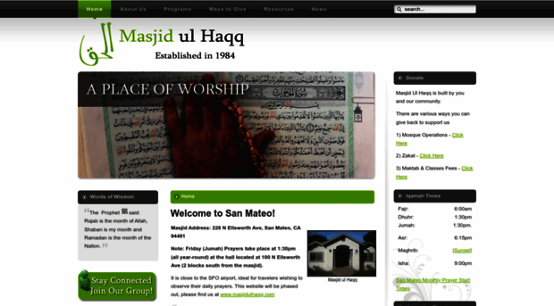 masjidulhaqq.org