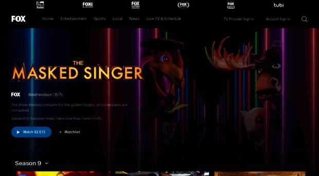 maskedsingerfox.com