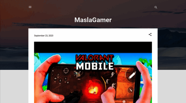 maslagamer.blogspot.com