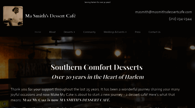 masmithsdessertcafe.com