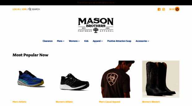 masonbrothersshoes.com